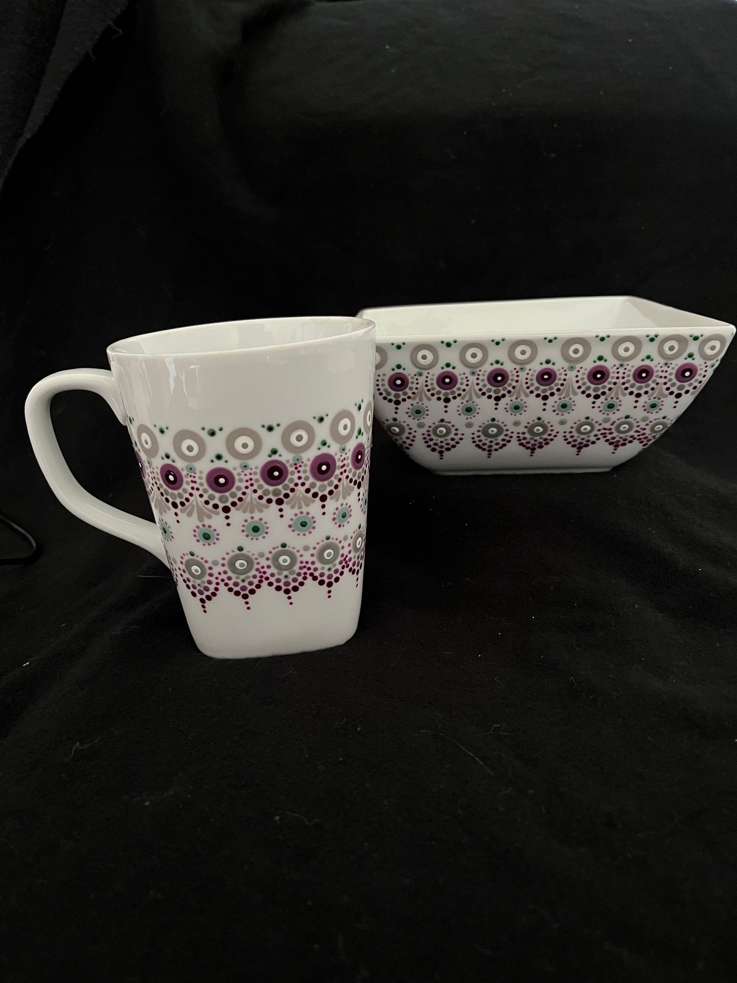 Hand painted ceramics